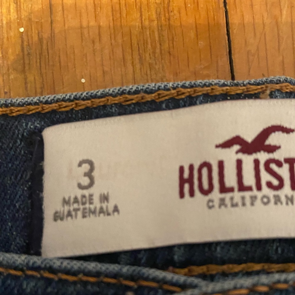 Low Rise Denim Shorts - Picture 3 of 3